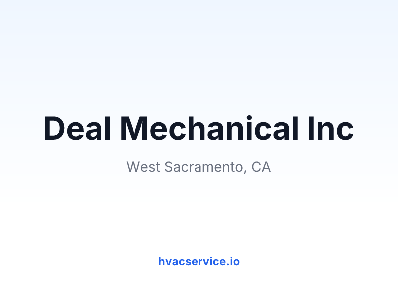 Deal Mechanical Inc
