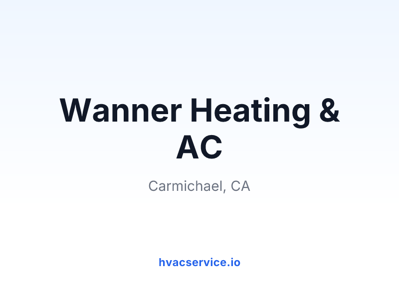 Wanner Heating & AC