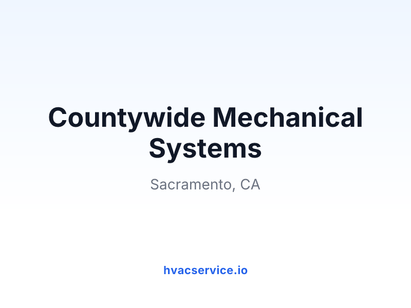 Countywide Mechanical Systems