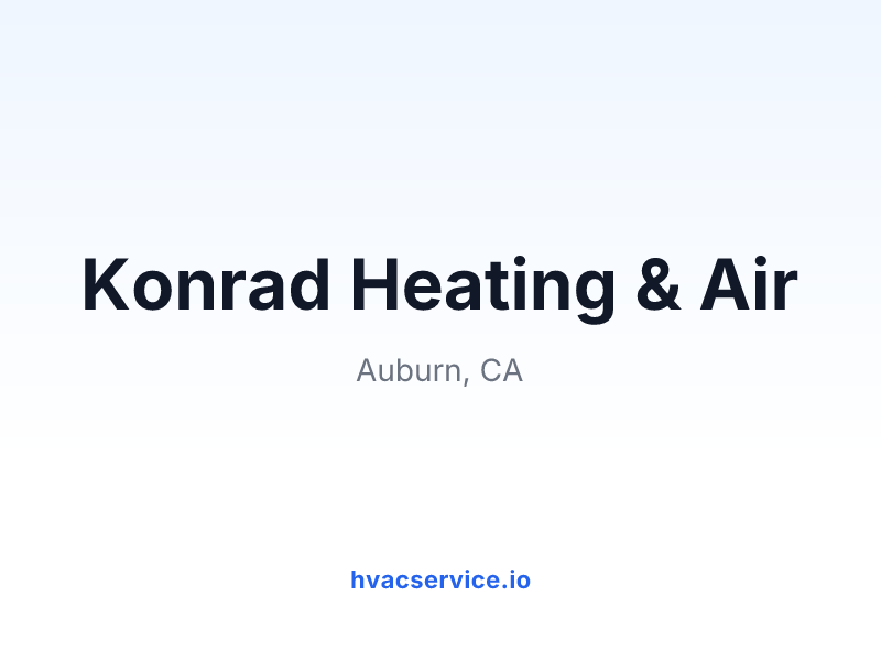 Konrad Heating & Air