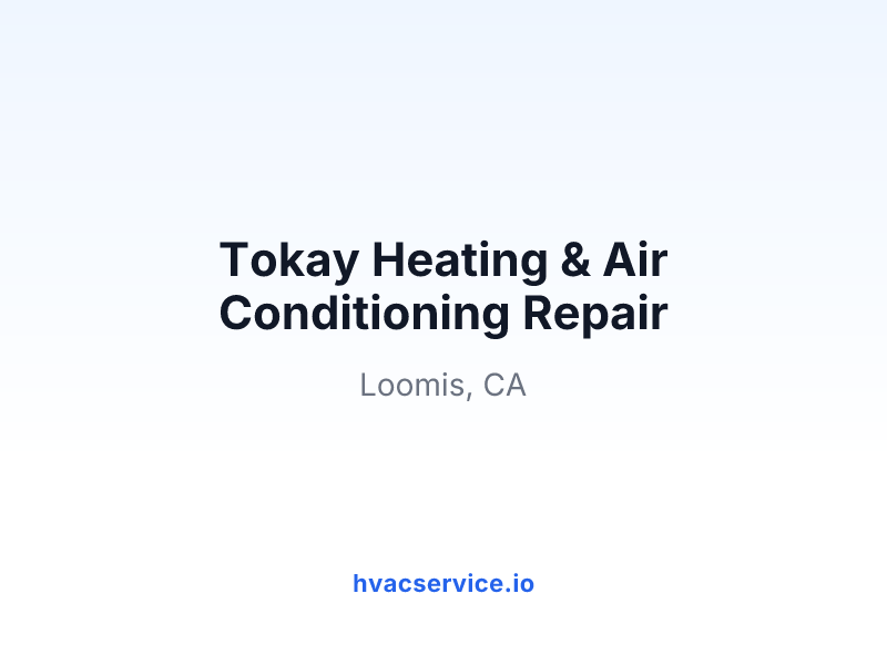 Tokay Heating & Air Conditioning Repair