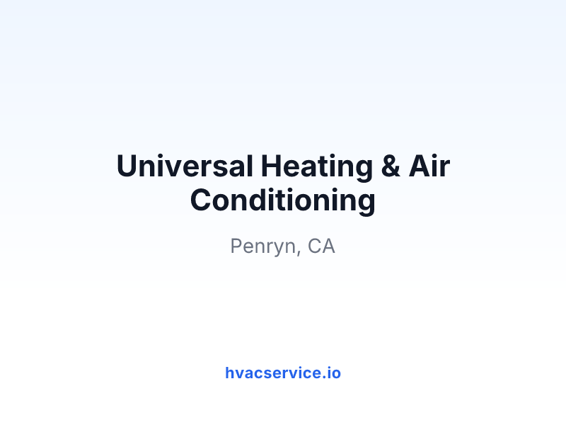 Universal Heating & Air Conditioning