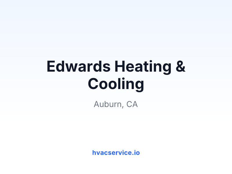 Edwards Heating & Cooling