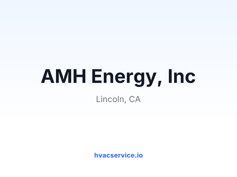 AMH Energy, Inc