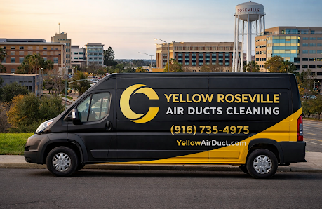Yellow Roseville Air Ducts Cleaning