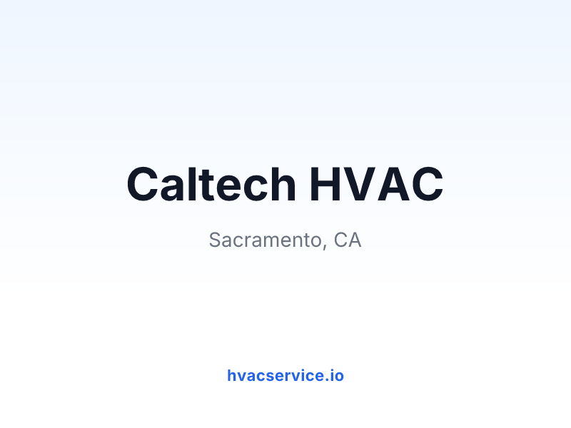 Caltech HVAC