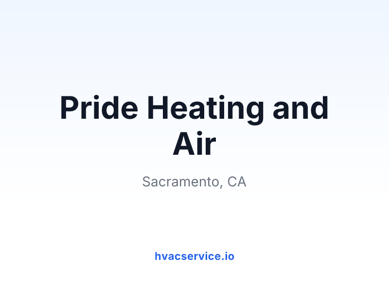 Pride Heating and Air