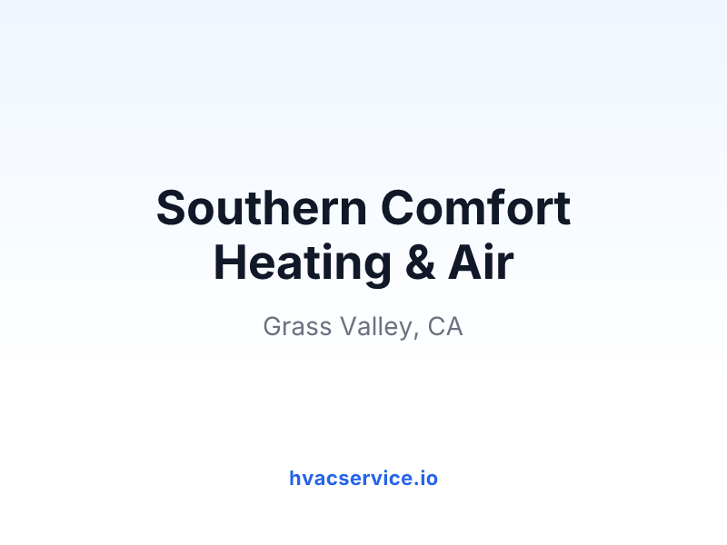 Southern Comfort Heating & Air