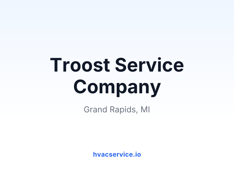 Troost Service Company