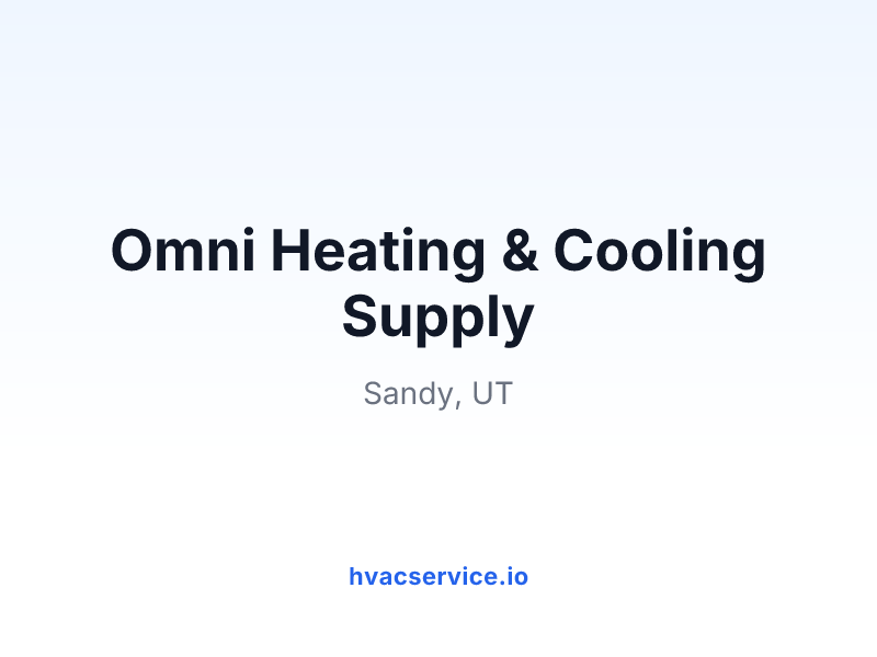 Omni Heating & Cooling Supply