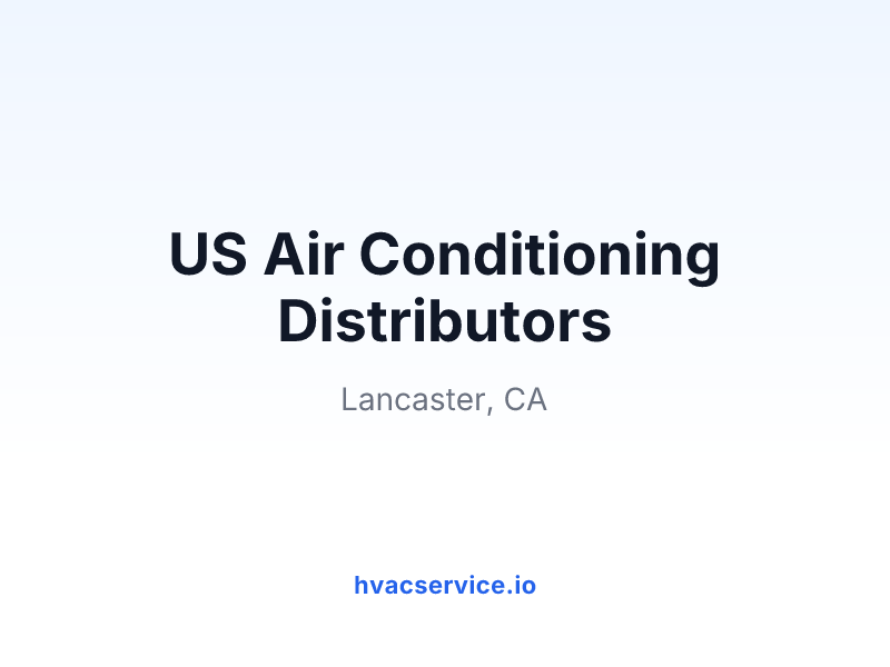 US Air Conditioning Distributors