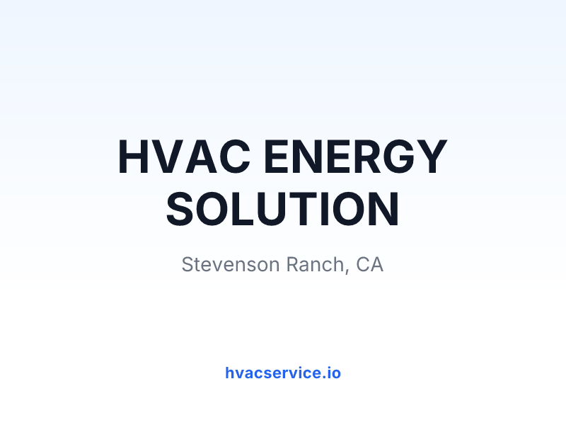 HVAC ENERGY SOLUTION
