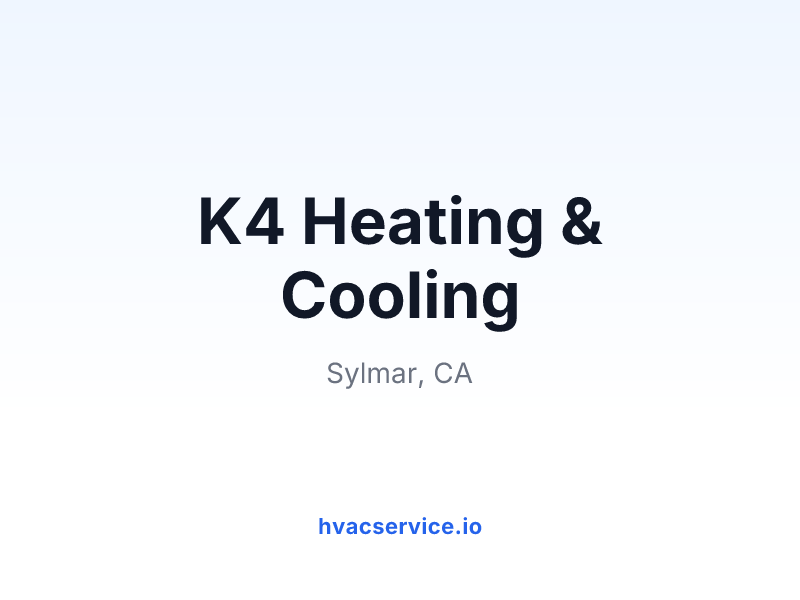 K4 Heating & Cooling