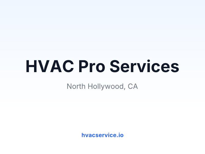 HVAC Pro Services