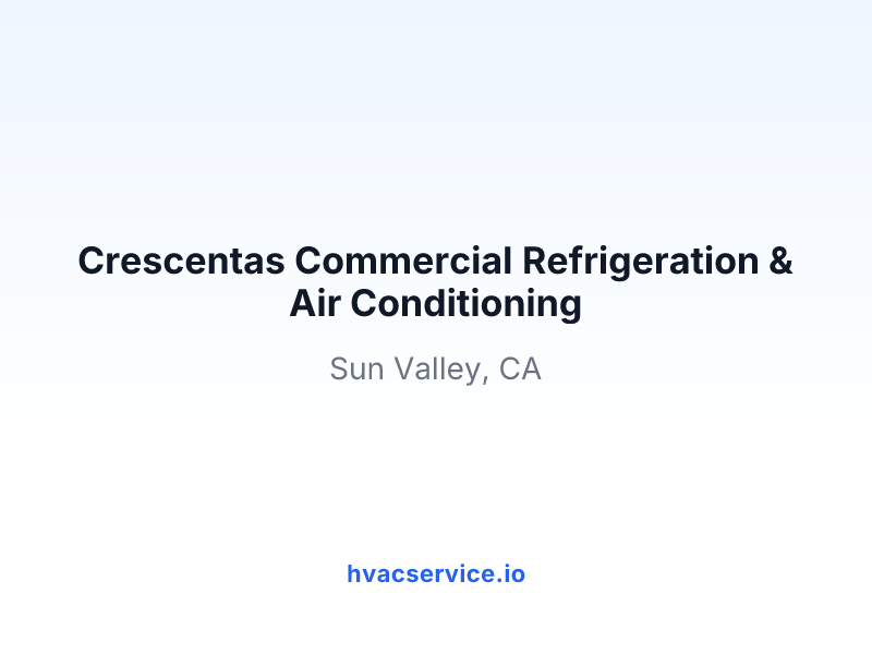 Crescentas Commercial Refrigeration & Air Conditioning
