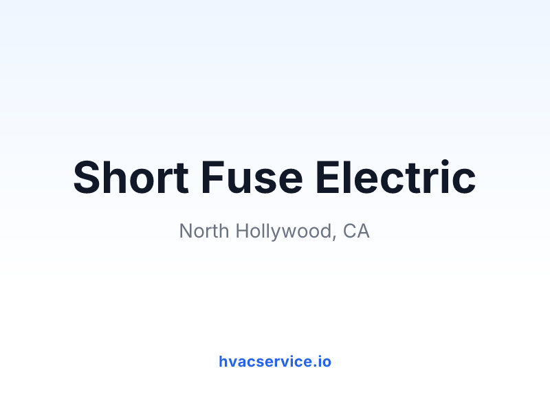 Short Fuse Electric