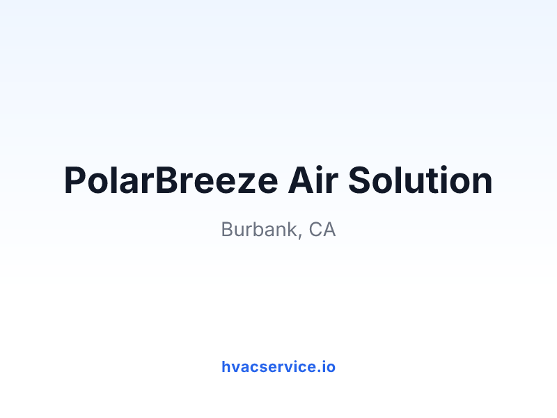 PolarBreeze Air Solution