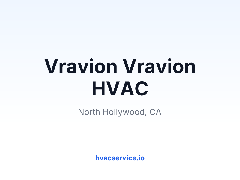 Vravion Vravion HVAC