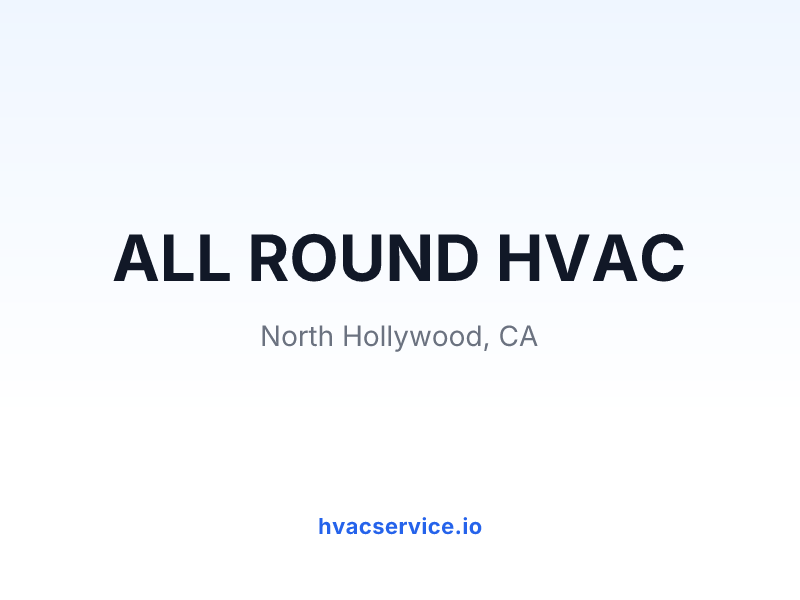 ALL ROUND HVAC