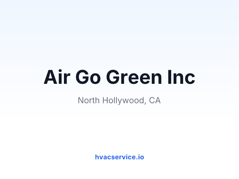 Air Go Green Inc