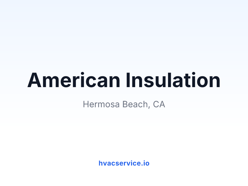 American Insulation