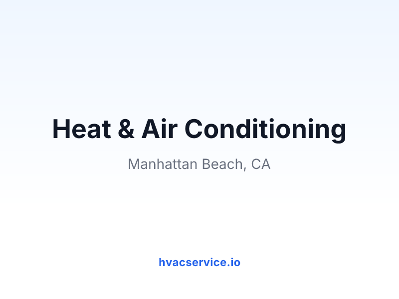 Heat & Air Conditioning