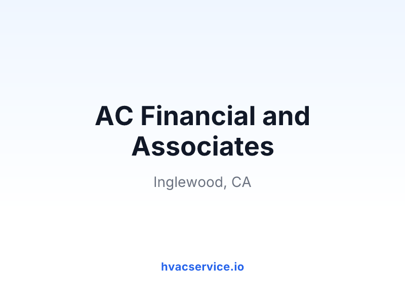 AC Financial and Associates
