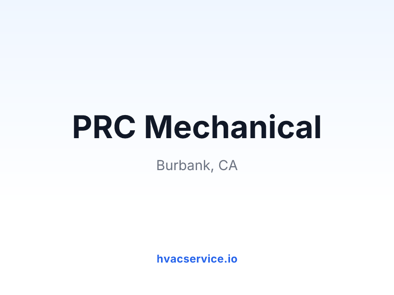 PRC Mechanical