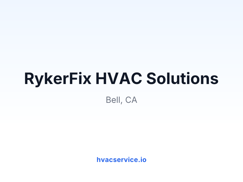 RykerFix HVAC Solutions