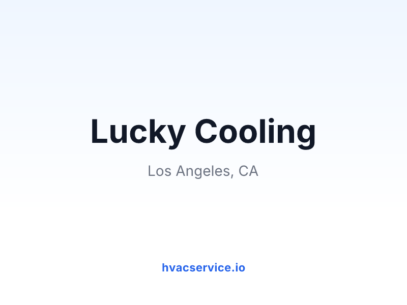 Lucky Cooling