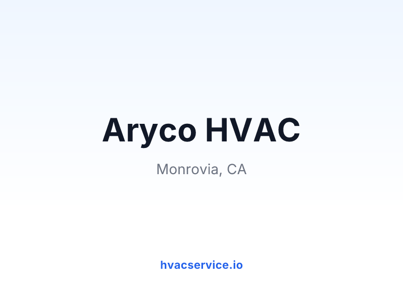 Aryco HVAC