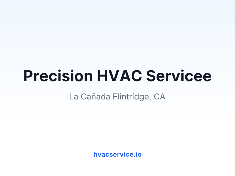 Precision HVAC Servicee