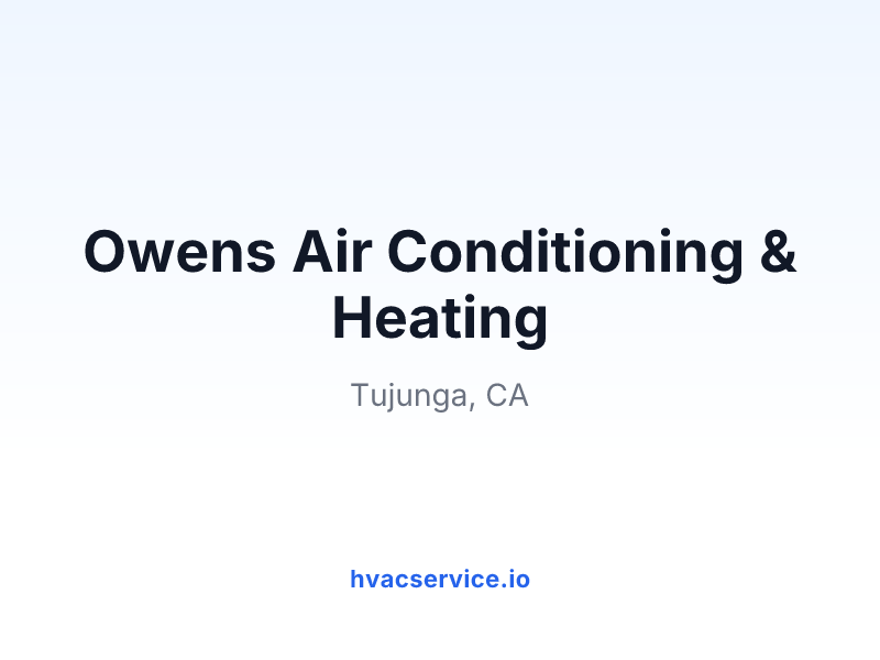 Owens Air Conditioning & Heating