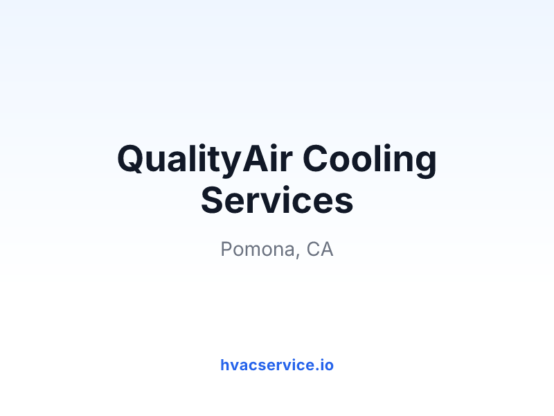 QualityAir Cooling Services