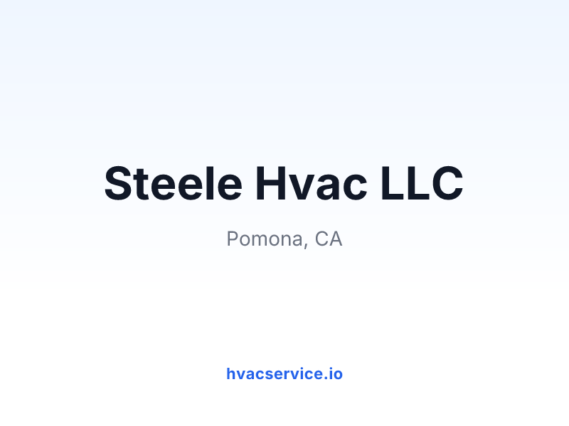 Steele Hvac LLC