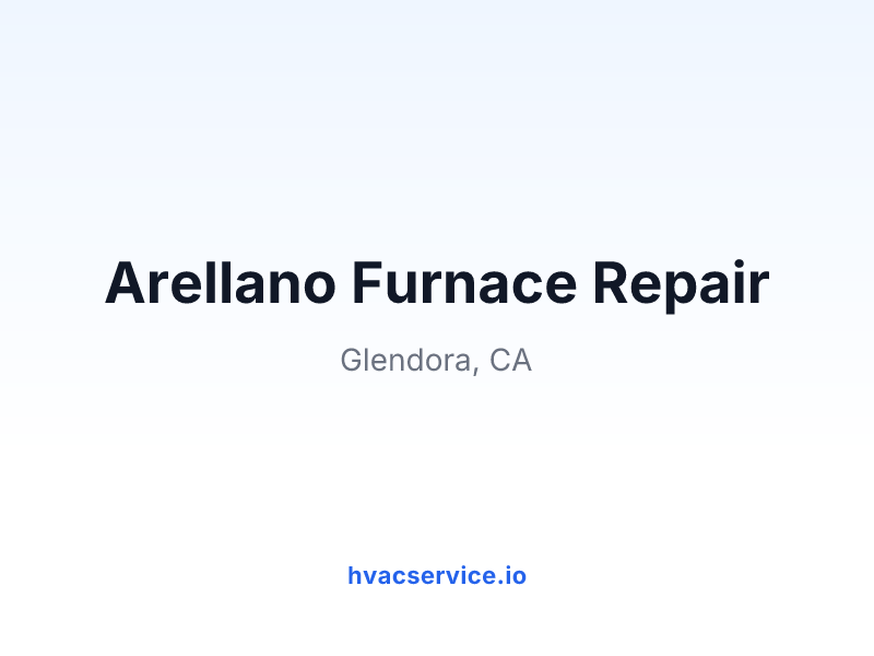 Arellano Furnace Repair
