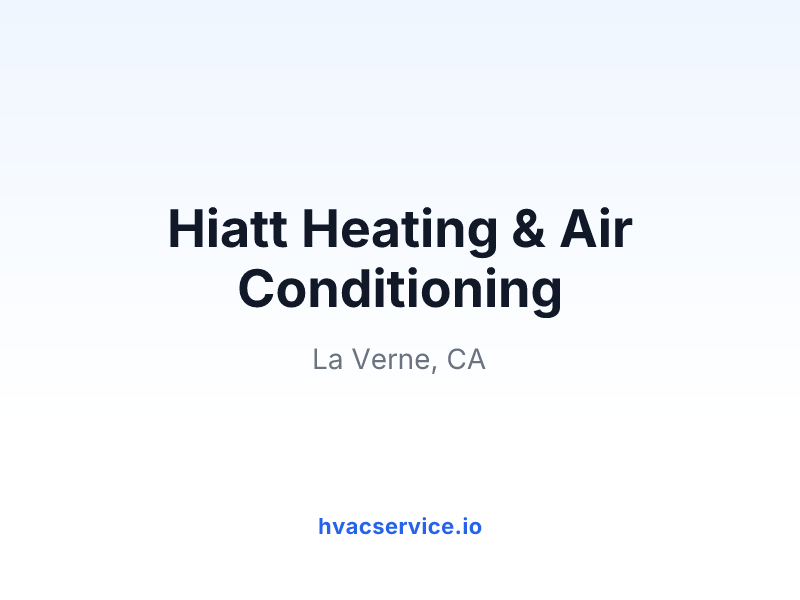 Hiatt Heating & Air Conditioning