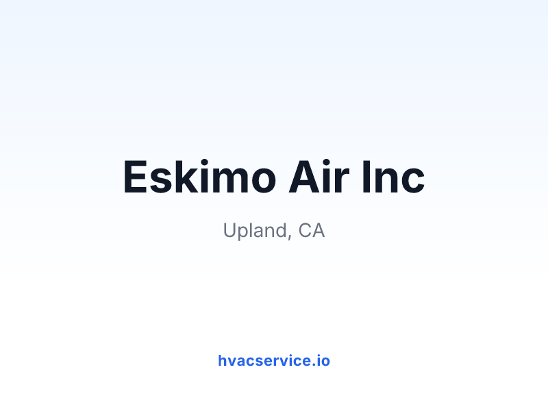 Eskimo Air Inc