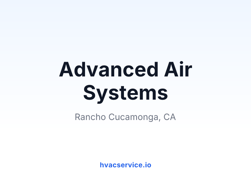 Advanced Air Systems