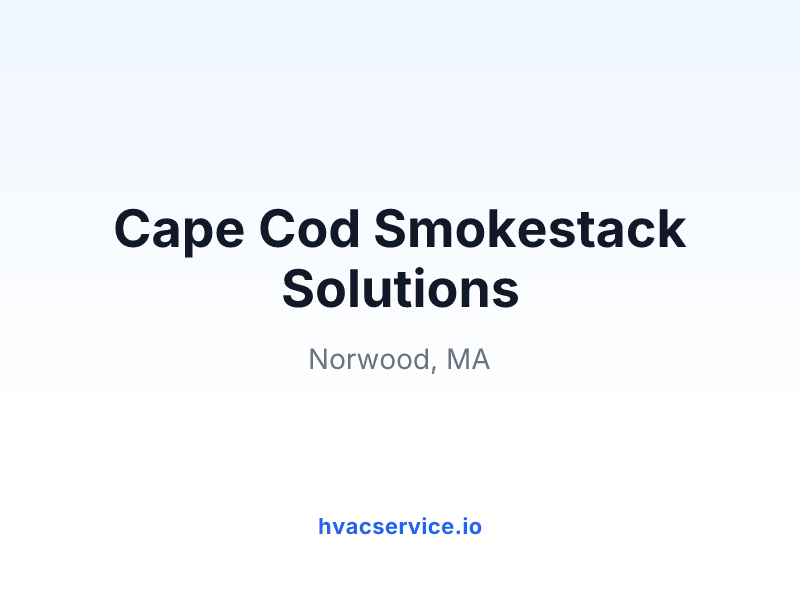Cape Cod Smokestack Solutions