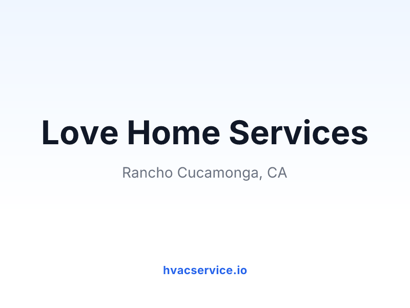 Love Home Services