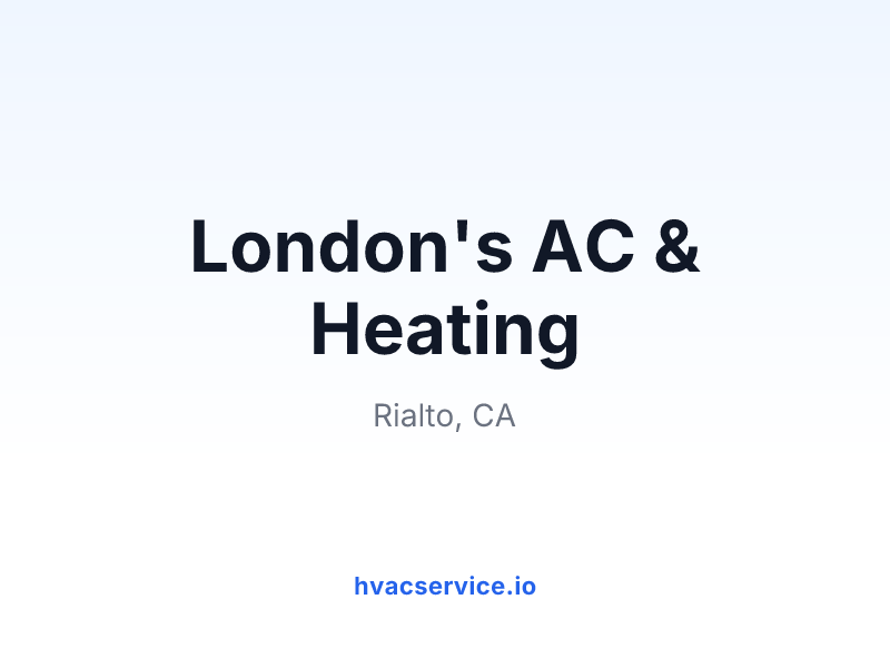 London's AC & Heating