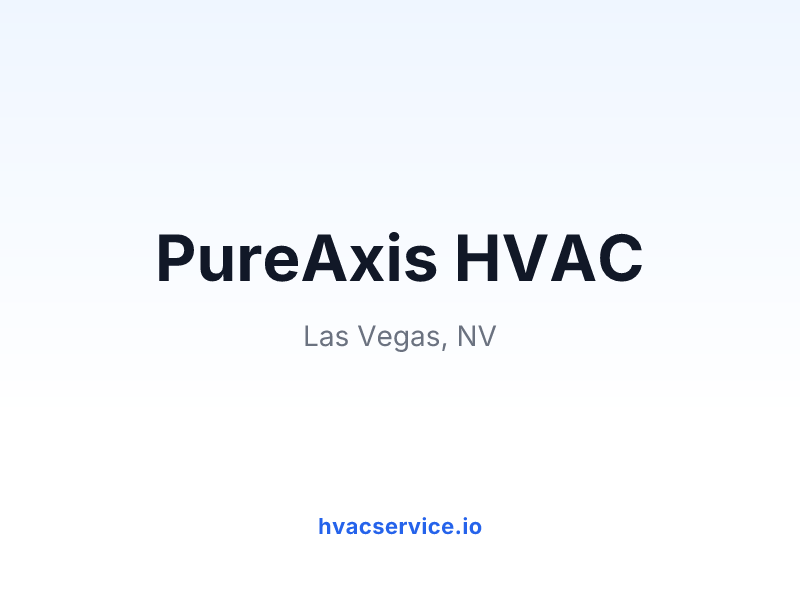 PureAxis HVAC