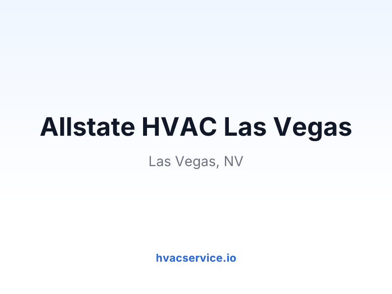 Allstate HVAC Las Vegas