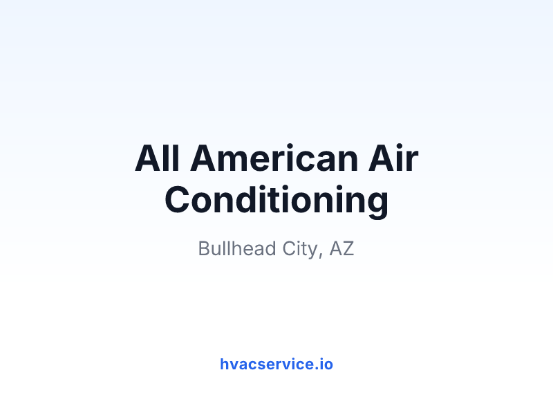 All American Air Conditioning