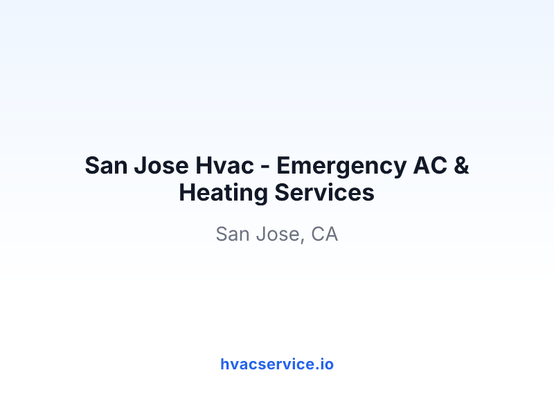 San Jose Hvac