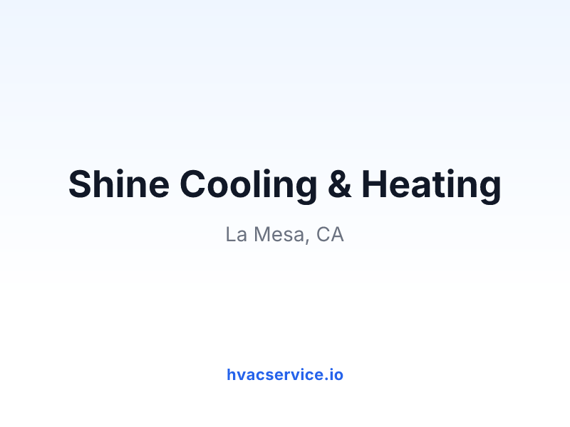 Shine Cooling & Heating