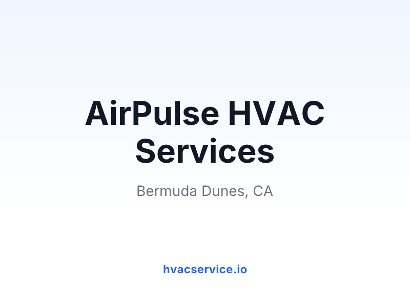 AirPulse HVAC Services