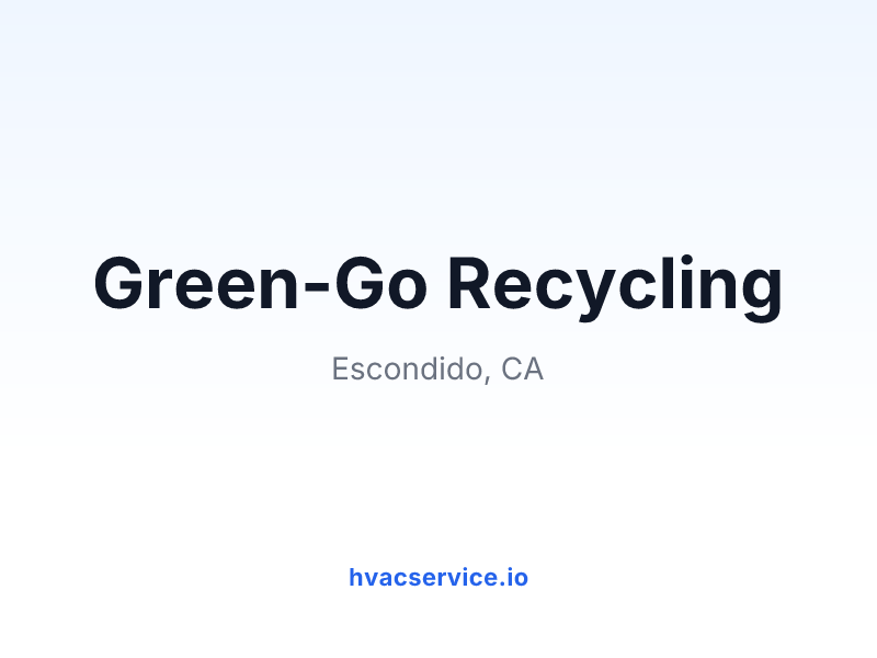 Green-Go Recycling