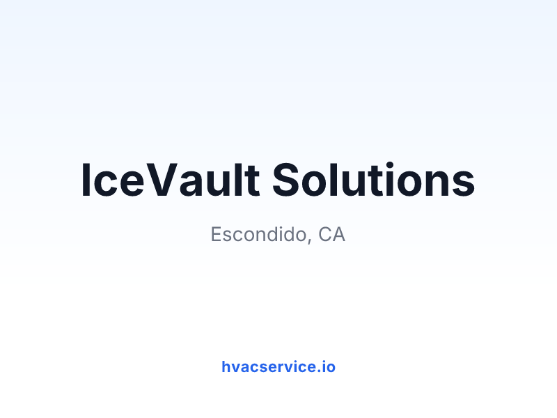 IceVault Solutions